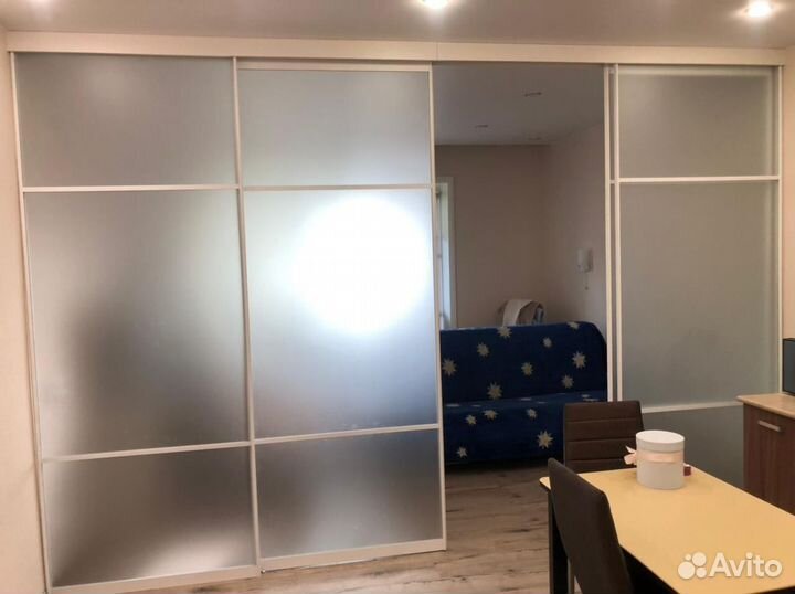 Перегородки раздвижные для зонирования комнаты