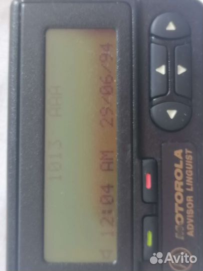 Пейджер Motorola advisor