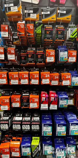 Камера Велосипедная (Множество размеров)