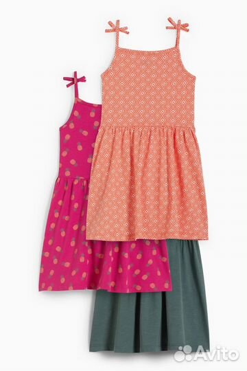 Набор летних платьев c&a 116, 122, 128