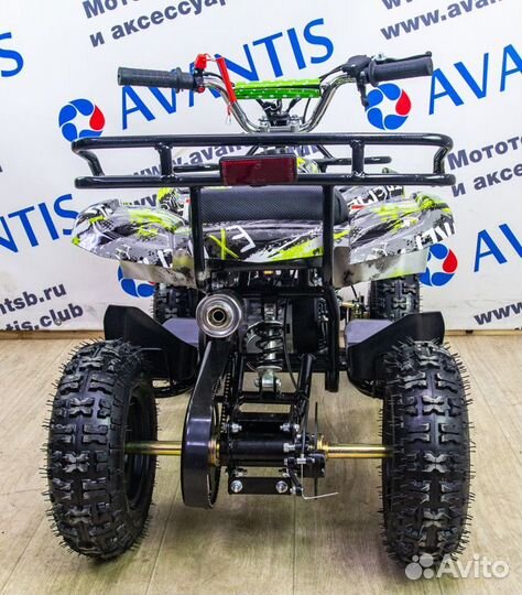 Детский квадроцикл ATV classic mini Зеленый ананас