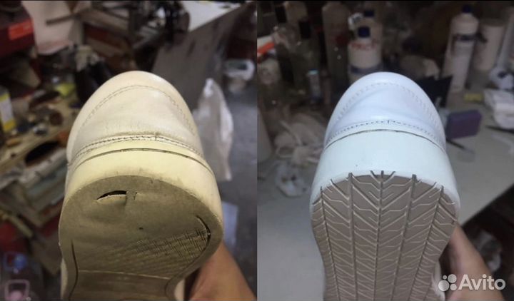 Химчистка, окрас, реставрация и ремонт обуви