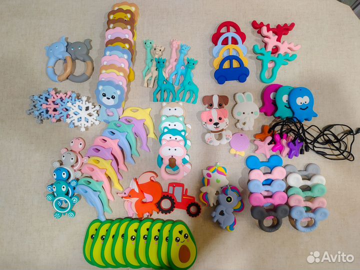 Фурнитура из пищевого силикона для грызунков