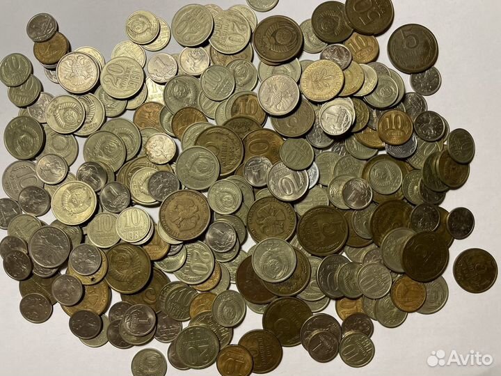 Монеты СССР и зарубежные монеты