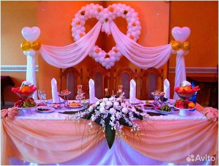 Организация, проведение свадеб, юбилеев, выпускных