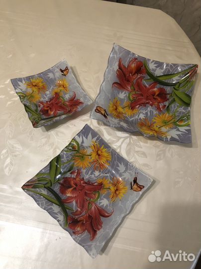 Салатница стекло