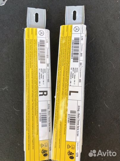 Подушки безопасности Mercedes CLS c218 w218