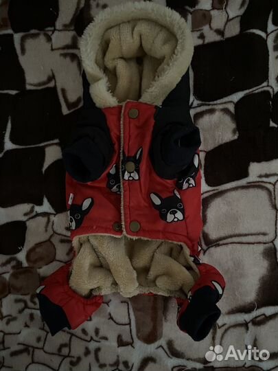 Костюм для собаки зимний