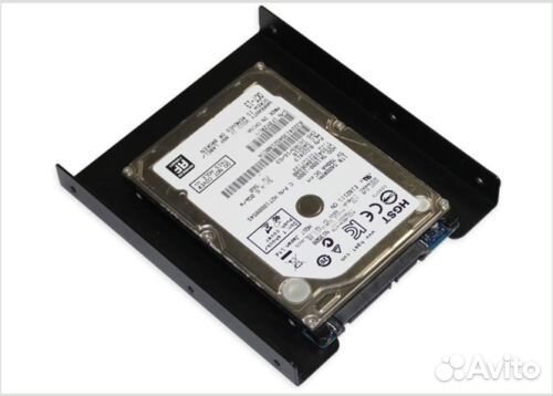 Крепление жёсткого диска 2.5 дюйма в отсек 3.5