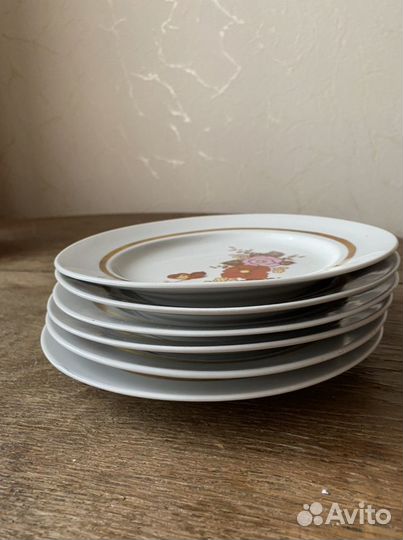 Тарелки разные, селёдочницы СССР