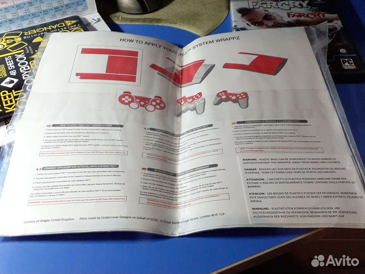 Наклейки для Ps3