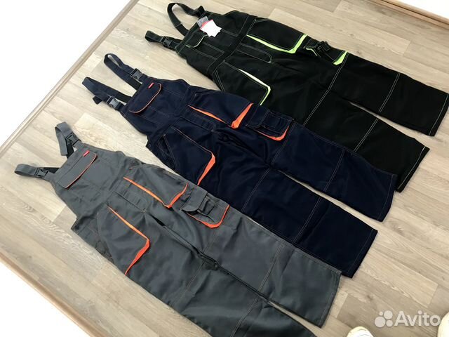 Полукомбинезон мужской рабочий летний