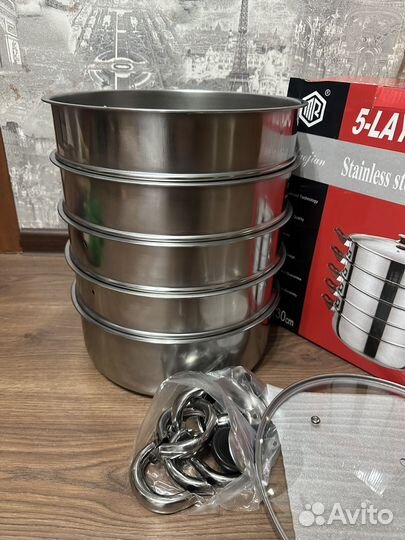 Мантоварка из нержавеющей стали Новые