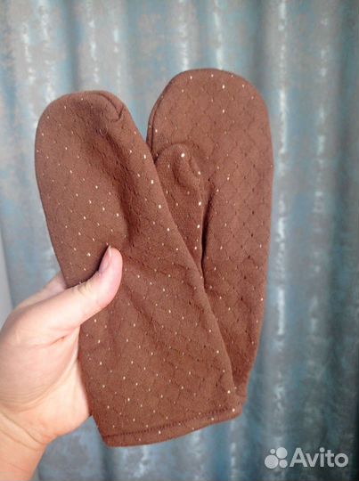 Варежки подростковые СССР. С подкладом