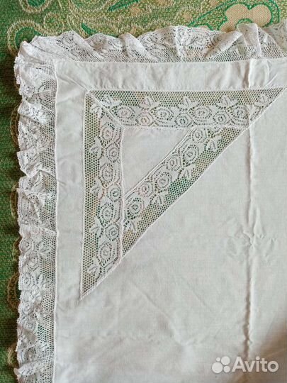 Уголки кружевные, с вышивкой СССР