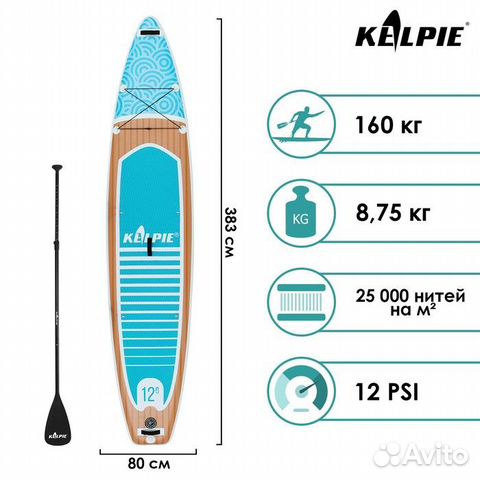 Сап борд - SUP-доска надувная - 9264460