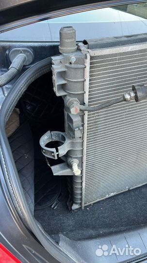 Радиатор кондиционера ML w 163 рестайлинг