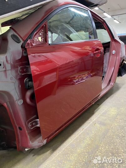 Дверь левая передняя mazda 3 bl