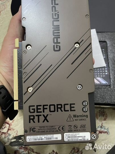 Видеокарта RTX 3080 Palit gaming pro
