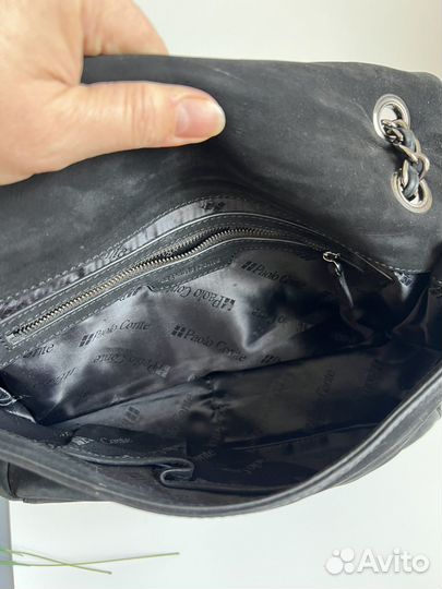 Сумка женская натуральная замша