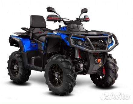 Квадроцикл aodes pathcross 1000 1-местн. синий
