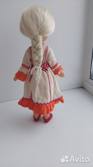 Кукла паричковая Ленигрушка СССР