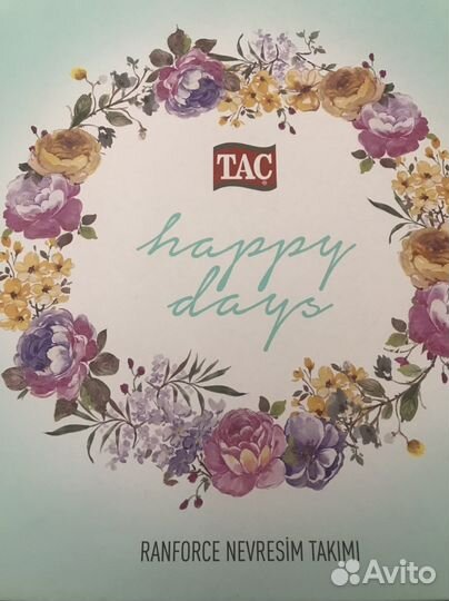 Новое постельное белье TAC Турция