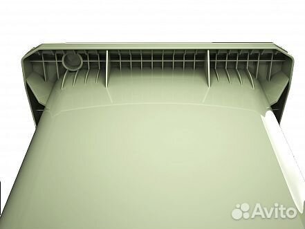 Мусорный контейнер 120 литров на колесах усиленный