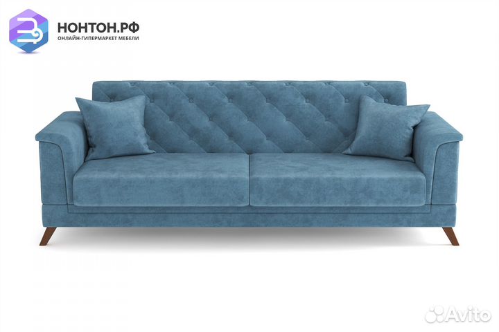 Диван книжка Амарант бирюзовый