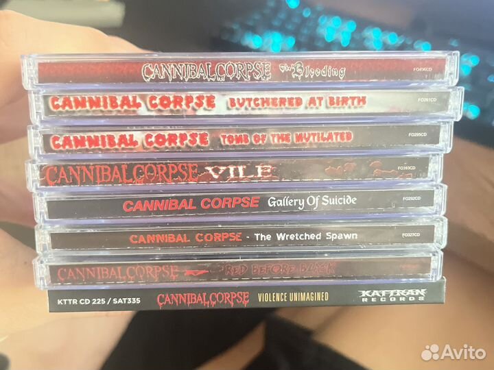 Cannibal corpse cd компакт диски фоно