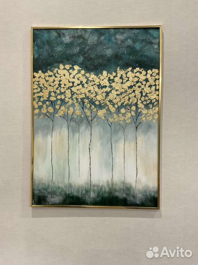 Картина акрилом на холсте