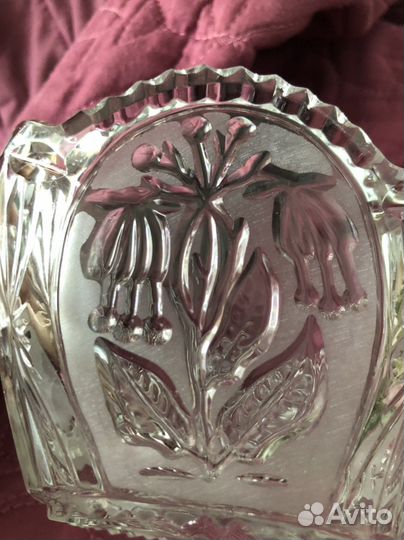 Ваза хрустальная СССР