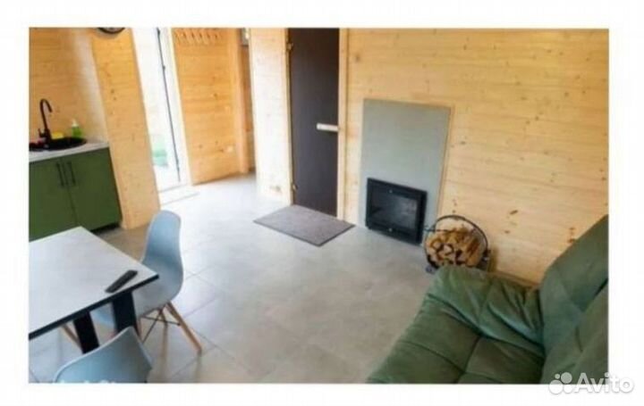 Баня 6х5 двухмодульная Скандинавия Артикул 415-467