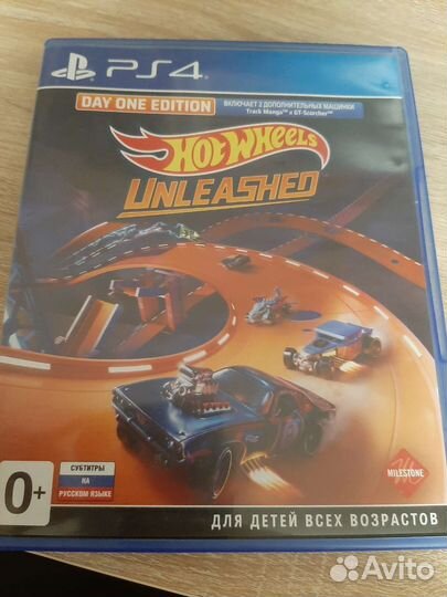 Hotwheels uneashed для ps4 ps5 с эксклюзивами