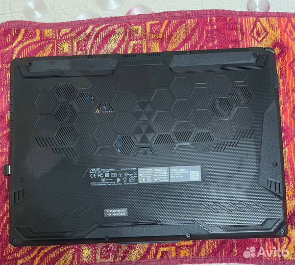 Ноутбук asus TUF Gaming F15 FX506HE-HN001W