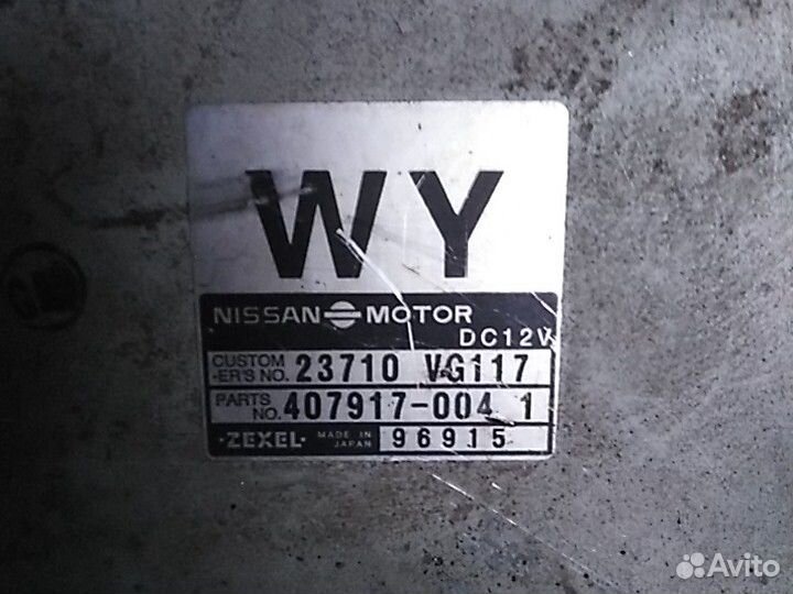 Эбу ZD30 zd30 зд30 nissan patrol elgrand