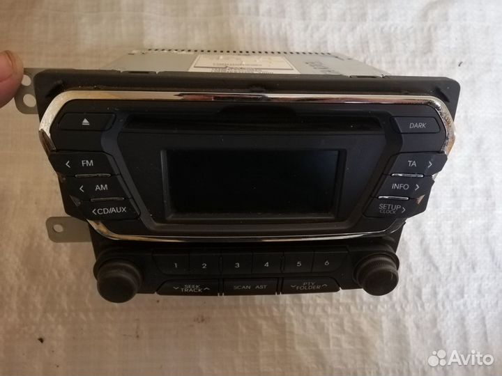 Магнитола штатная Kia Rio 3 2013
