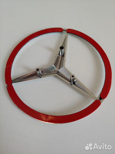 Эмблема Мерседес Mercedes на багажник 10см