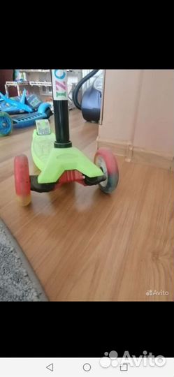 Самокат детский трехколесный бу