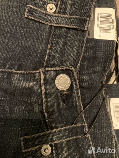 Мужские джинсы levis с браком