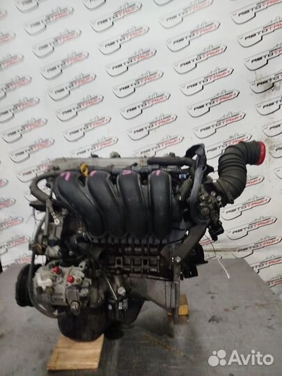 Двигатель toyota pontiac 1ZZ-FE. voltz will VS wish. ZZV50 ZZV50G ZZW30 впуск пластик заслонка механ