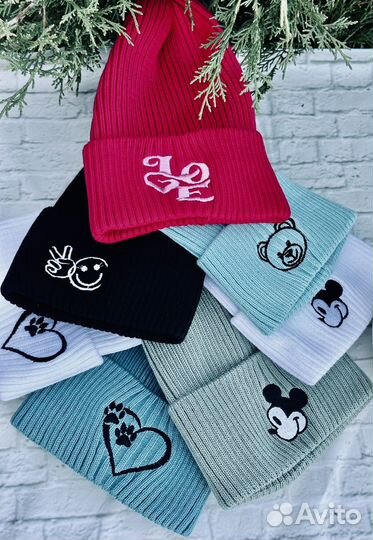 Шапки для девочек и мальчиков