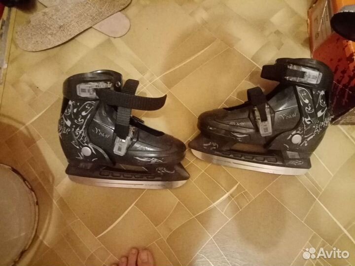 Коньки раздвижные