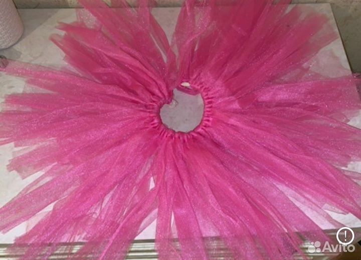 Цифра 1 на годик девочке и юбочка