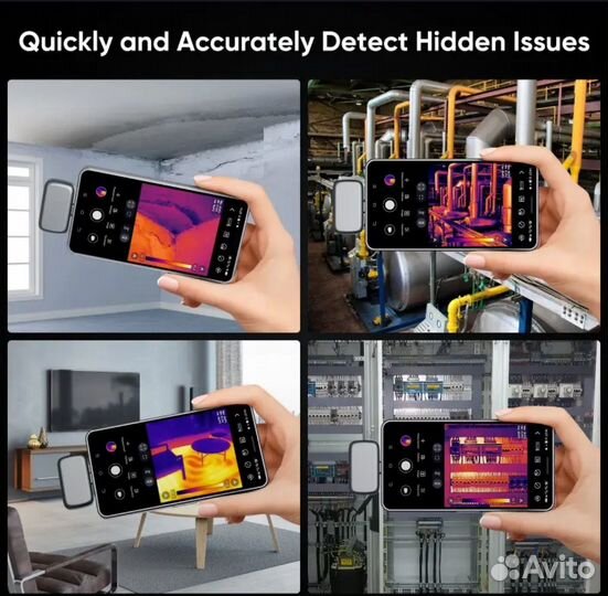 Тепловизор для смартфона (Type C, iPhone)