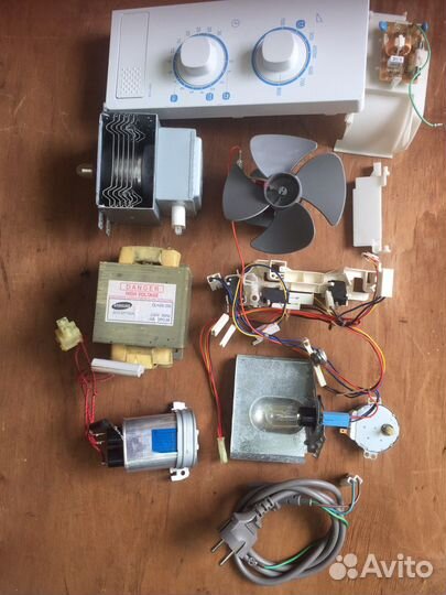 Запчасти на микроволновые печи