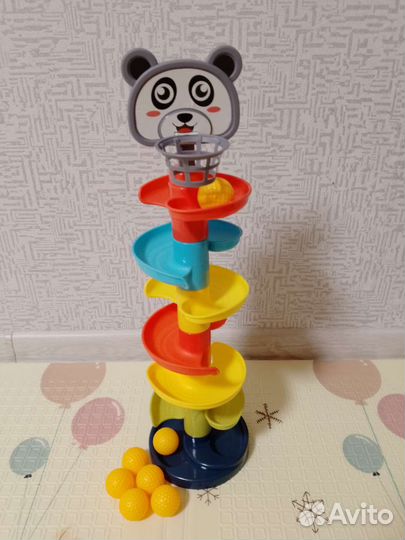 Игрушки водный коврик и башня-лабиринт