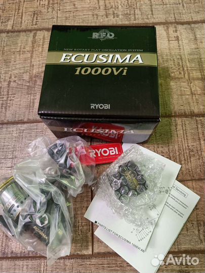 Катушки Ryobi Ecusima 1000-3000vi Новые