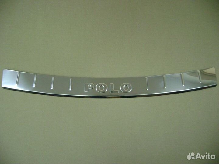 Накладка бампера VW Polo фольксваген поло 5