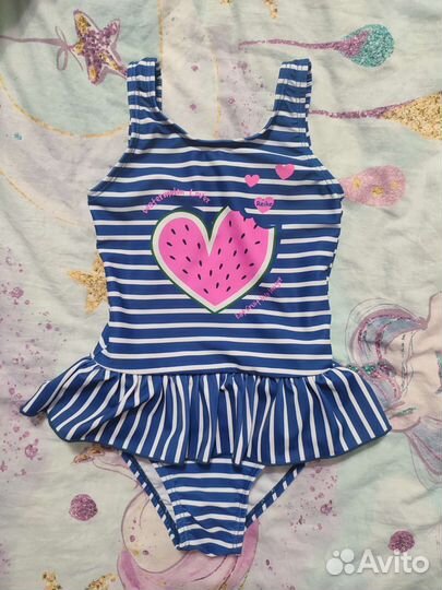 Купальник детский на девочку 2 года, 92 рост